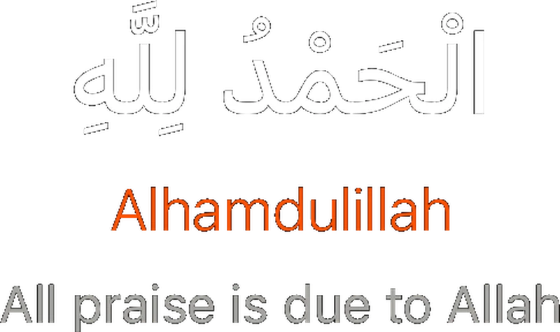 The tasbih counting, moving on to the next dhikr when a set of 33 is complete.